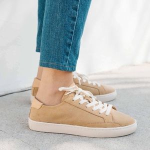 Soludos Ibiza Sneaker Tan Suede Size 7